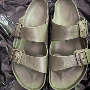 Birkenstock Arizona Olive Green Sandals